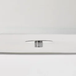Lámpara de techo de tela Andria, 60 cm, blanca