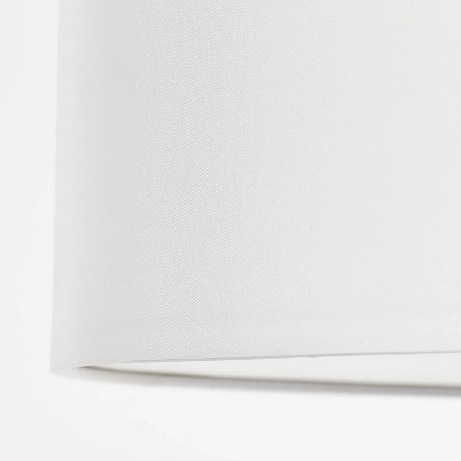 Lámpara de techo de tela Andria, 60 cm, blanca