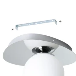 Lámpara de techo EGLO CASTROVIDO cromada, 24 cm, 1 luz, IP44, G9-LED