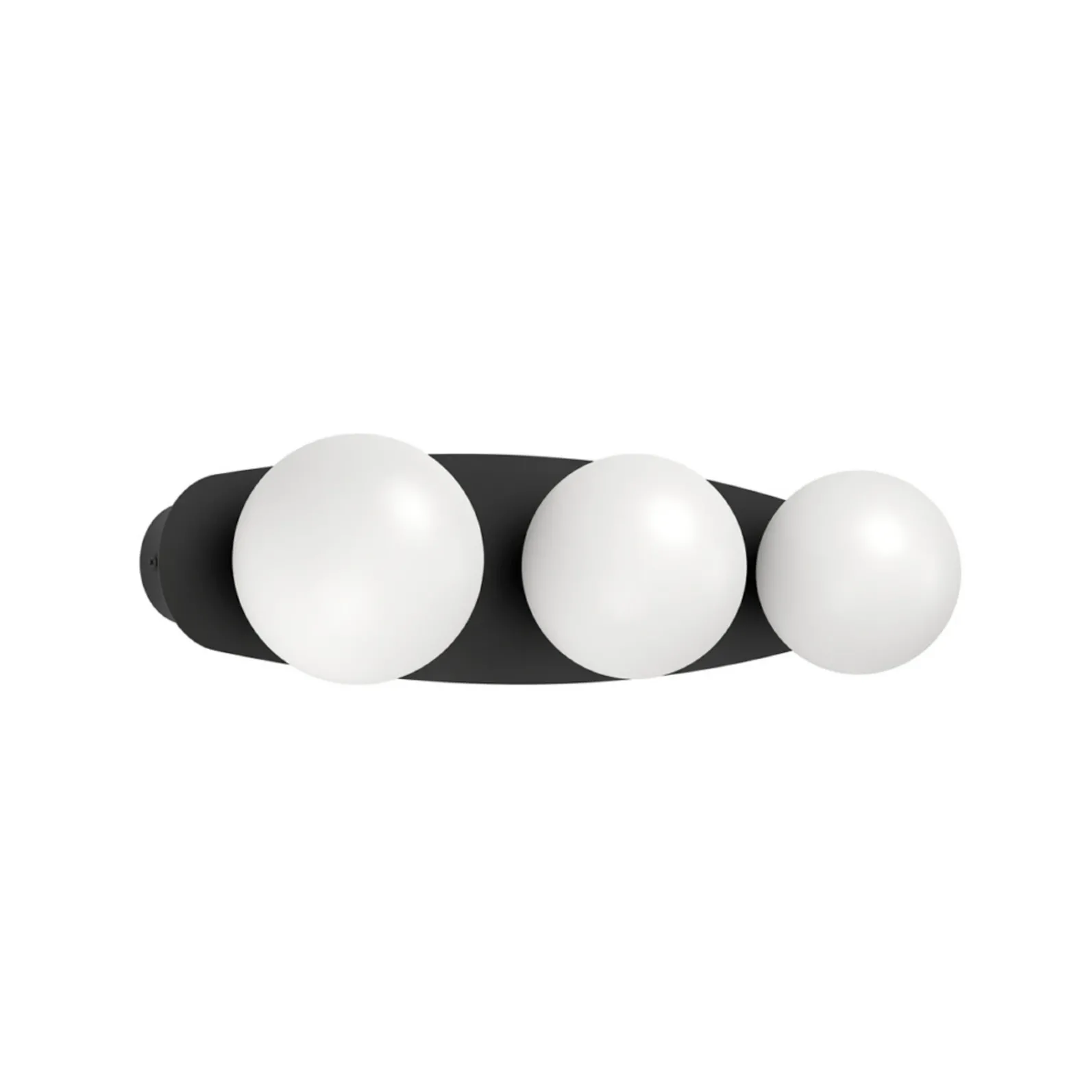 Lámpara de techo EGLO CASTROVIDO, negra, 58 cm, 3 luces, IP44, G9-LED