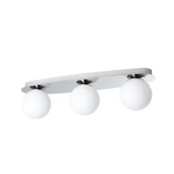 Lámpara de techo EGLO CASTROVIDO, cromada, 58 cm, 3 luces, IP44, G9-LED