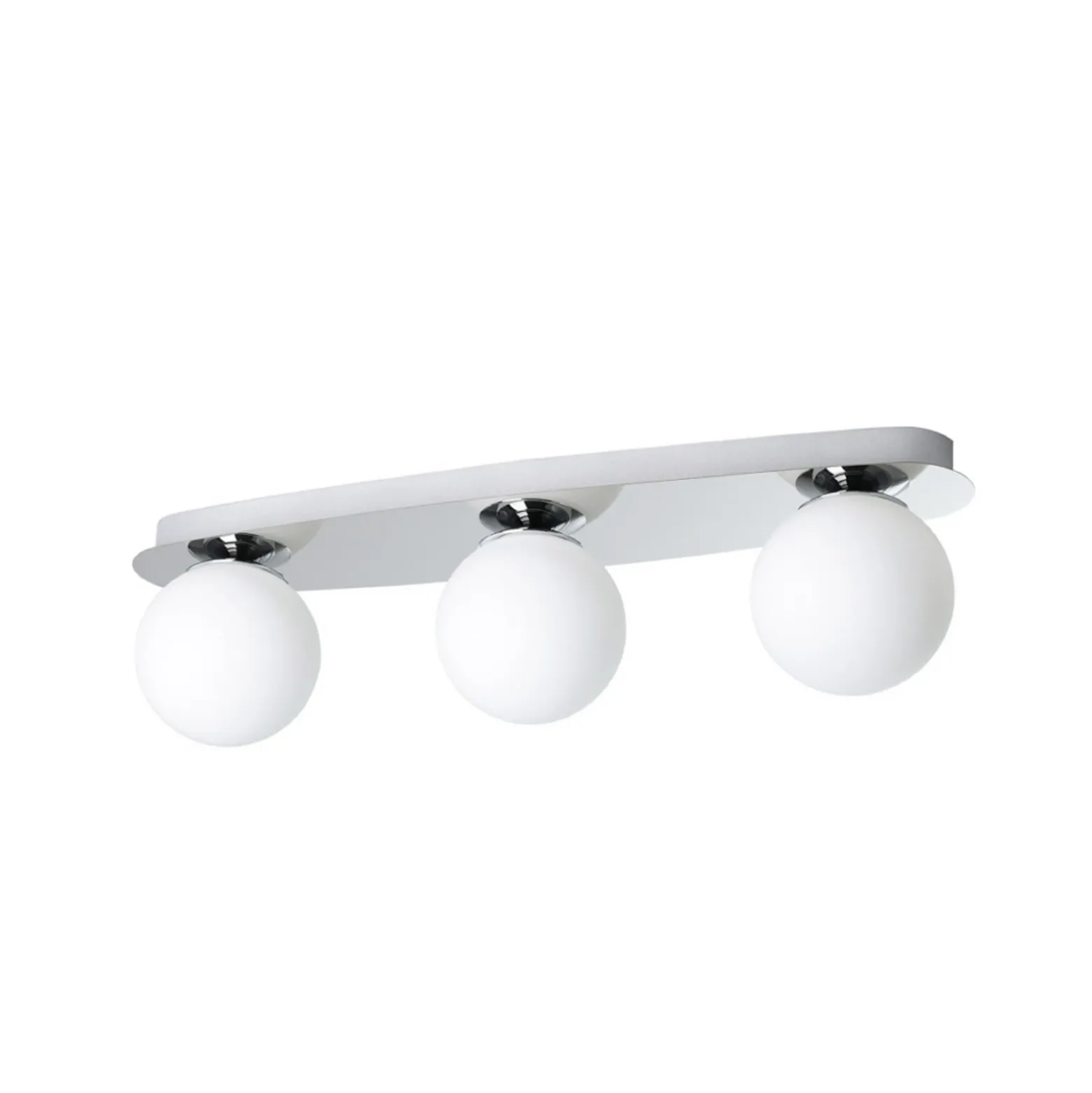 Lámpara de techo EGLO CASTROVIDO, cromada, 58 cm, 3 luces, IP44, G9-LED