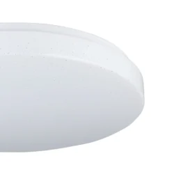 Lámpara de techo EGLO connect Totari-Z, Ø38cm, 19W, efecto cristal
