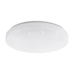 Lámpara de techo EGLO connect Totari-Z, Ø38cm, 19W, efecto cristal