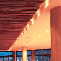 Lámpara de techo empotrable LED Punto Lumi, plata, 1 W, 3.000 K