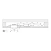 Lámpara de techo empotrable LED Dione, IP44, 2.700 K, blanca, atenuable