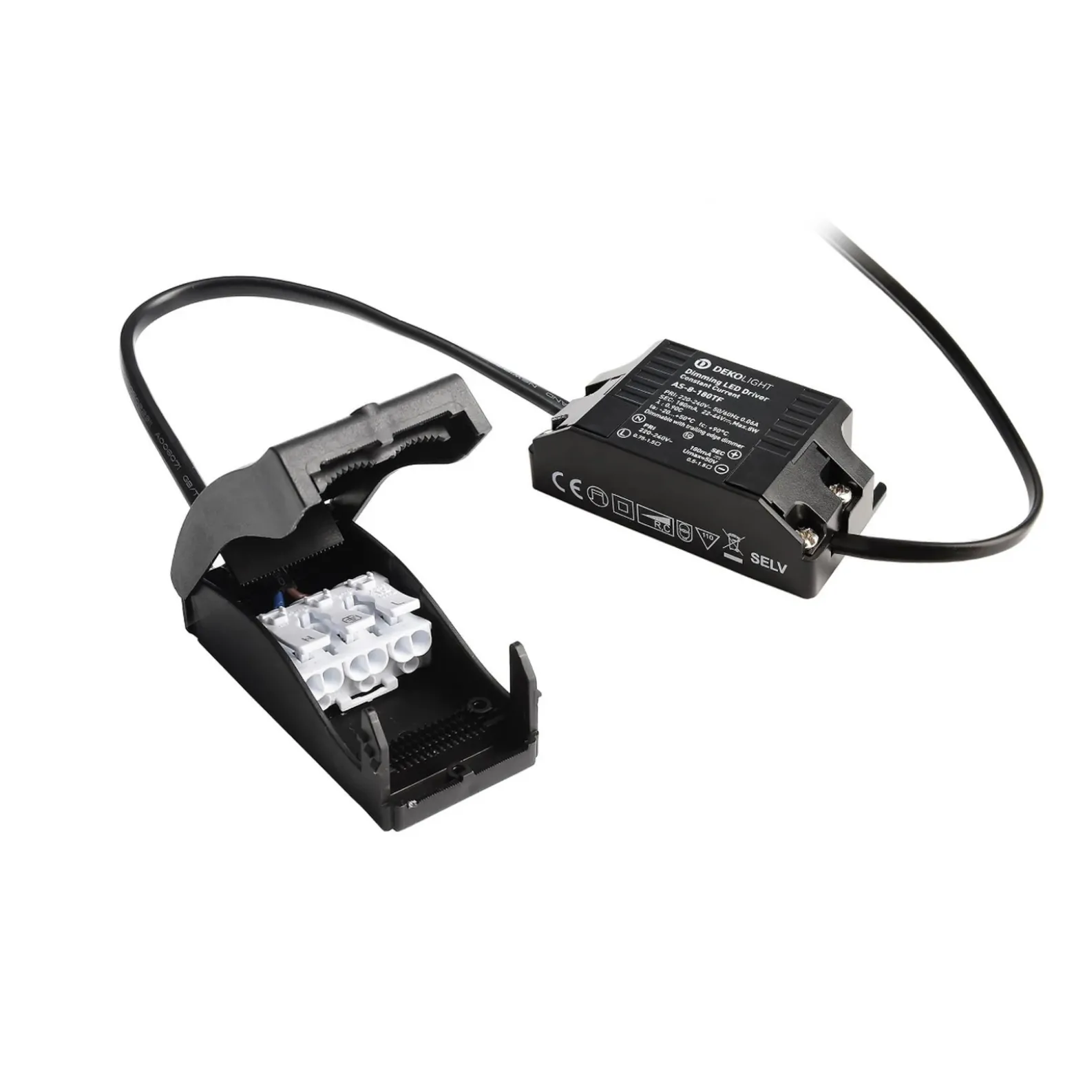Lámpara de techo empotrable LED Dione, IP44, níquel, atenuable a cálida