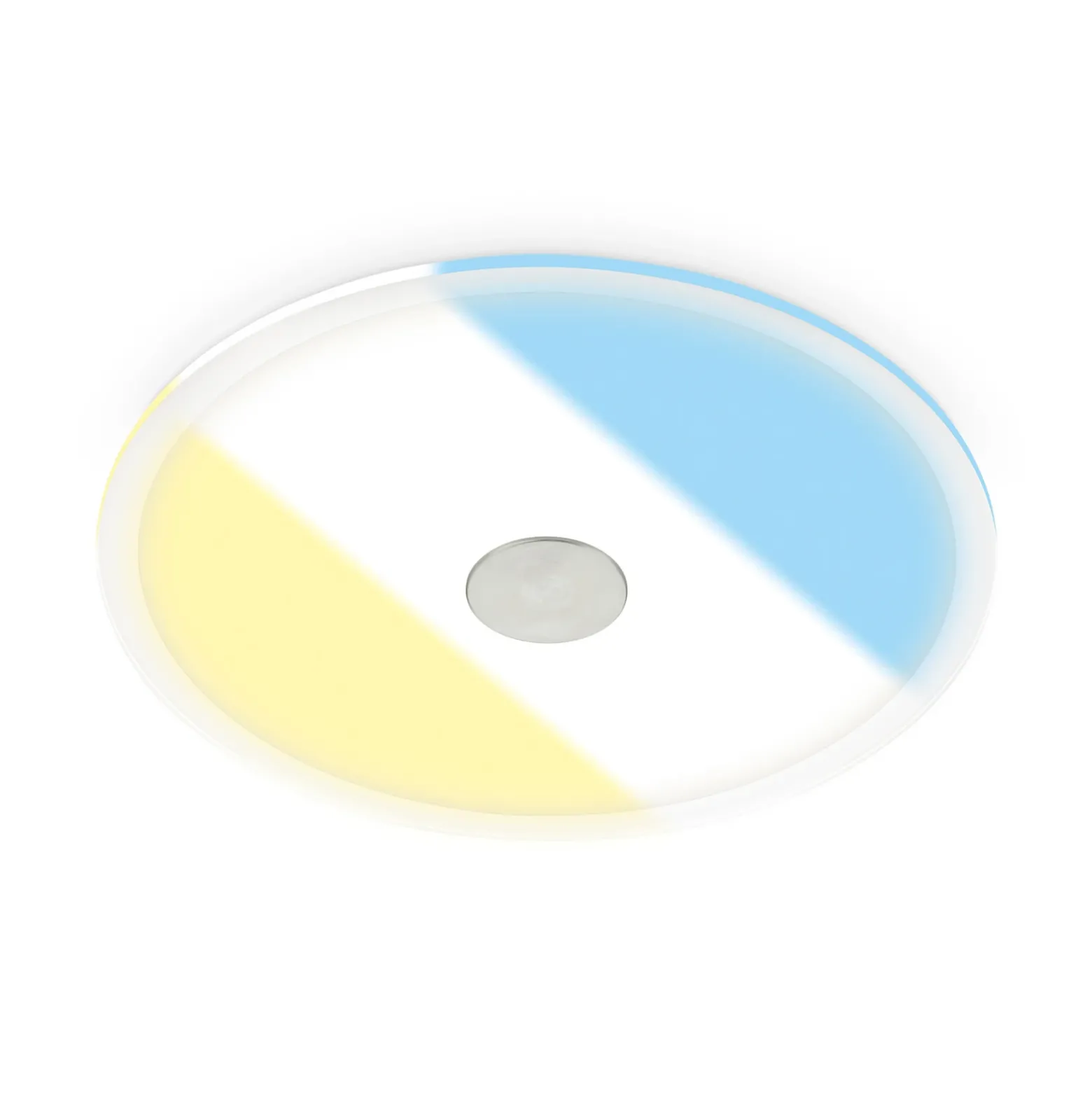 Lámpara de techo empotrable LED 748 IP44 CCT Switch Ø 22cm