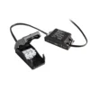 Lámpara de techo empotrable LED Dione, IP44, 3.000 K, níquel, atenuable