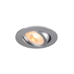 Lámpara de techo empotrable SLV New Tria, aluminio, Ø 8,2 cm