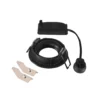 Lámpara de techo empotrable SLV New Tria, negra, aluminio, Ø 8,2 cm
