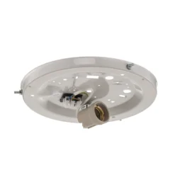 Lámpara de techo Envostar Kerio, Ø 27 cm, pino natural