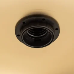 Lámpara de techo Felix, verde/dorado