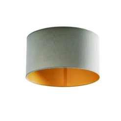 Lámpara de techo Golden Roller Ø 40 cm verde menta/dorado