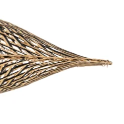 Lámpara de techo GOOD & MOJO Bali, Ø 60 cm, negro/natural, bambú