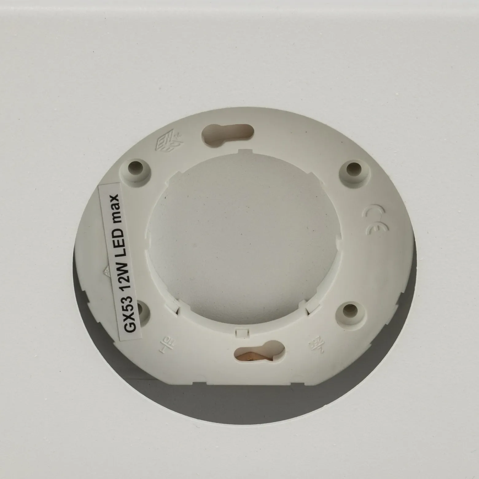 Lámpara de techo Hero, blanca, 2 luces, 35 x 12 cm, metal, GX53