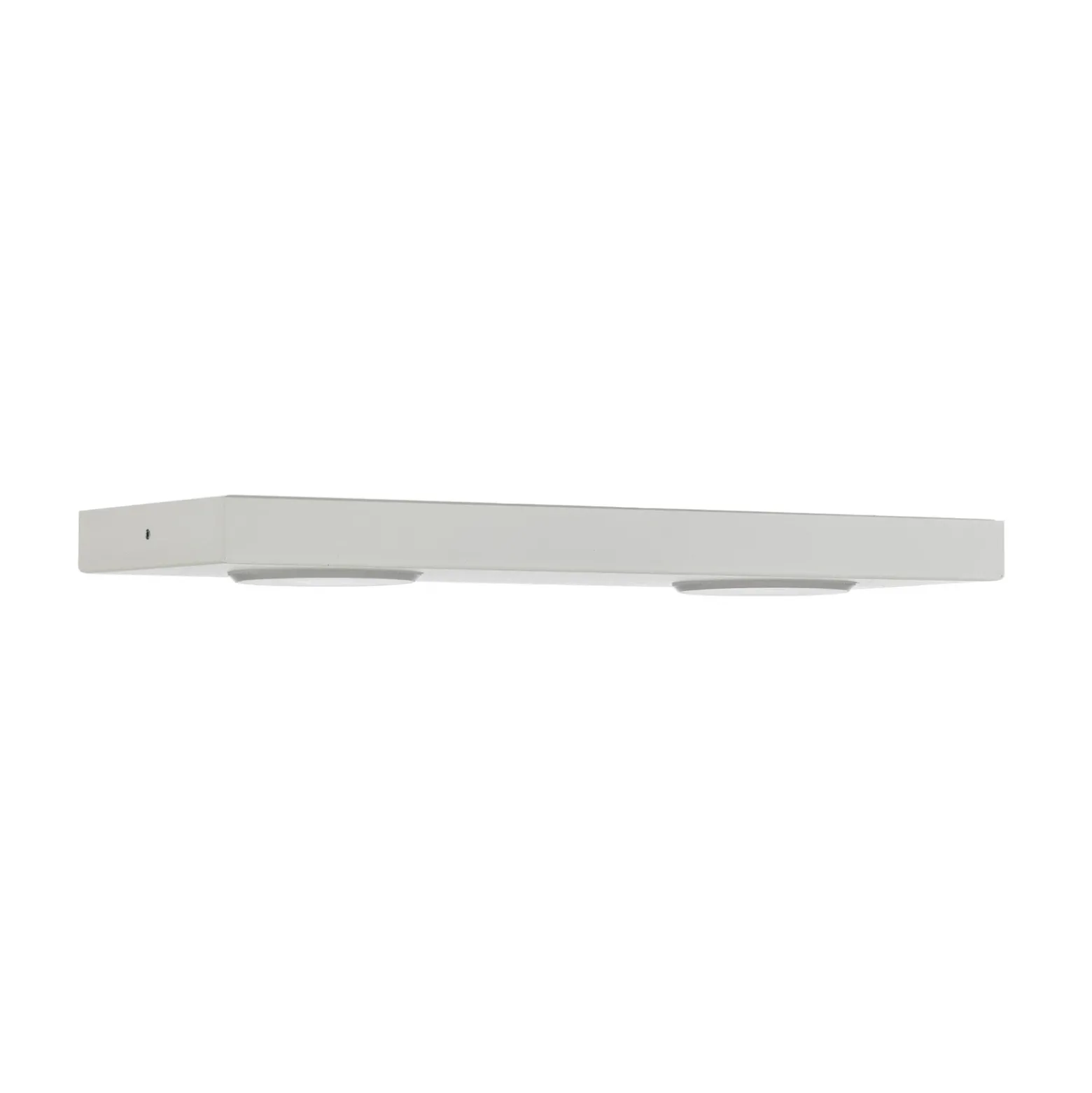 Lámpara de techo Hero, blanca, 2 luces, 35 x 12 cm, metal, GX53