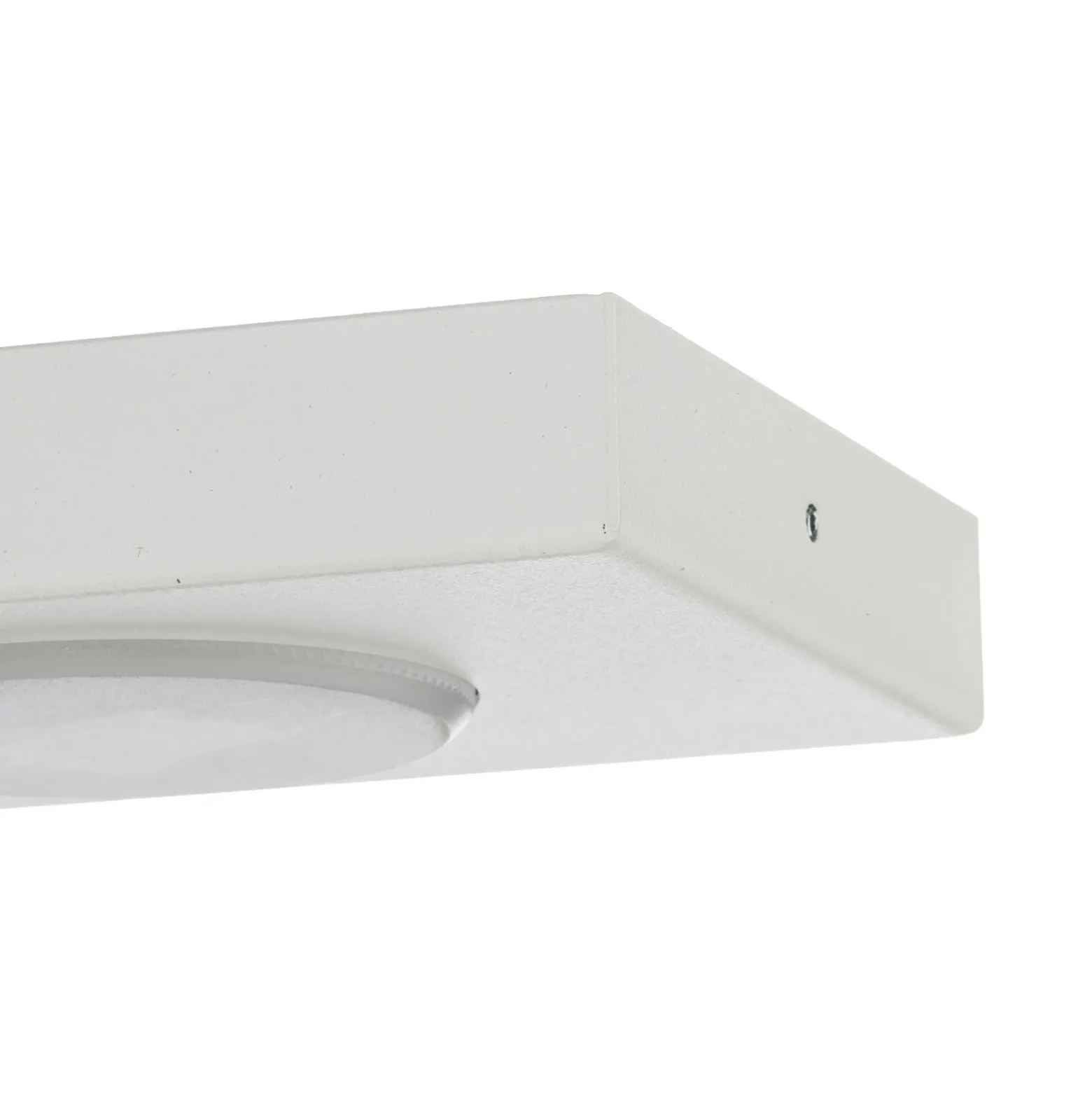 Lámpara de techo Hero, blanca, 2 luces, 35 x 12 cm, metal, GX53
