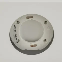Lámpara de techo Hero, blanca, 55 x 12 cm, 3 luces, metal, GX53