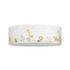 Lámpara de techo infantil Kids Print, multicolor/blanca, Ø 50 cm, de tela