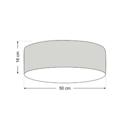 Lámpara de techo infantil Mathilde, Ø 50 cm