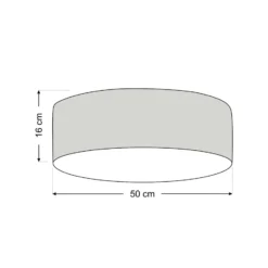 Lámpara de techo infantil Mathilde, Ø 50 cm
