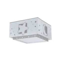 Lámpara de techo infantil MOONLIGHT de Dalber, gris, de 1 luz