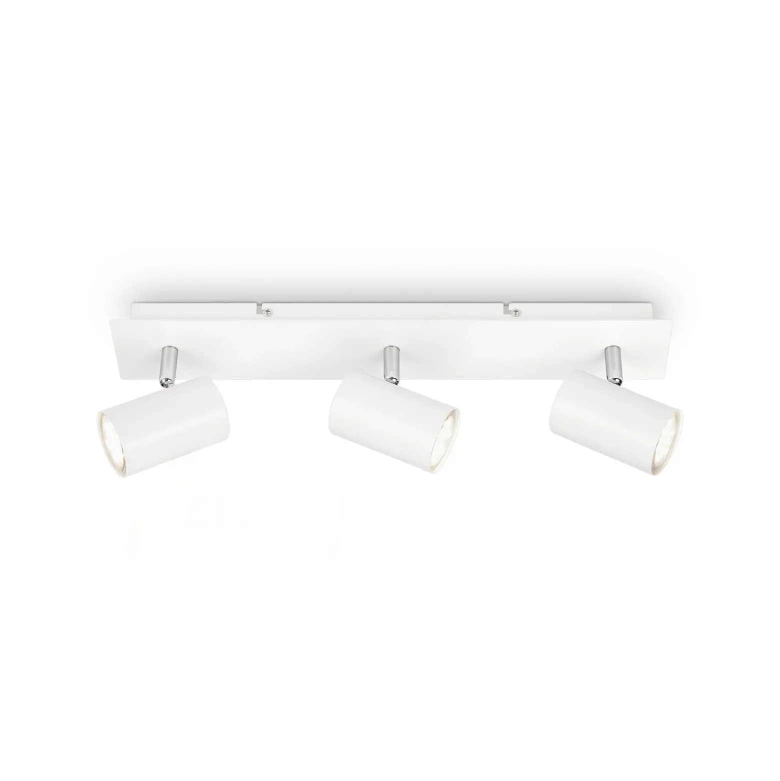 Lámpara de techo Isil A, blanca, 3 luces, metal, orientable
