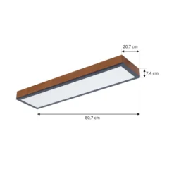Lámpara de techo Laviona LED de Lindby con CCT, 80 cm