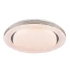 Lámpara de techo LED Atria, Ø 48 cm, blanca, plástico, CCT