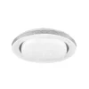 Lámpara de techo LED Atria, Ø 38 cm, blanca, plástico, CCT