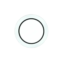 Lámpara de techo LED Atria, Ø 38 cm, negra, plástico, CCT