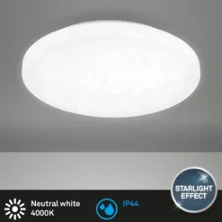 Lámpara de techo LED Case IP44 starry sky 840 Ø 40cm