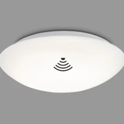 Lámpara de techo LED con sensor Elipso IP44 4.000K Ø28cm