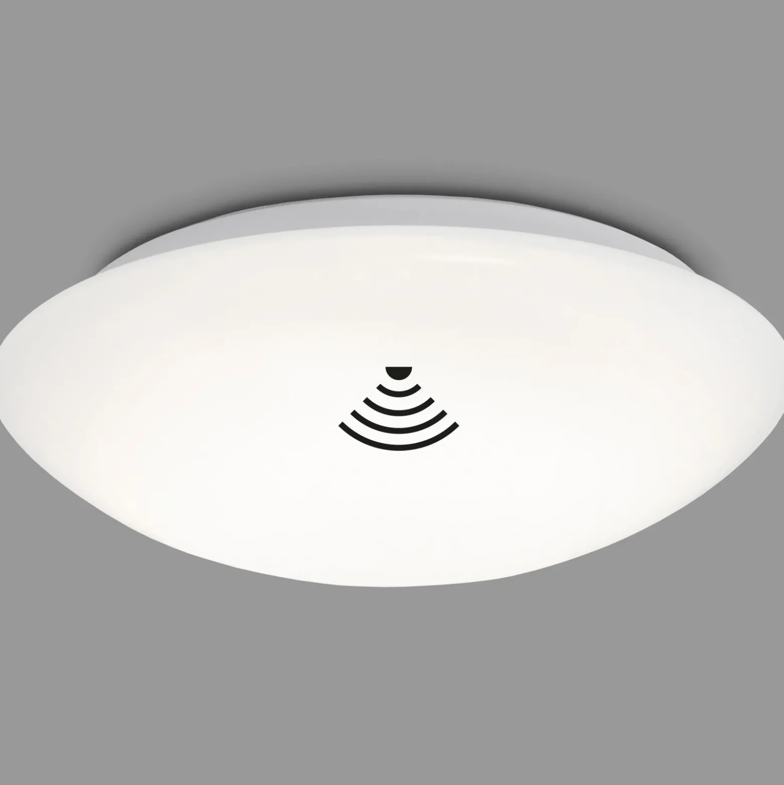 Lámpara de techo LED con sensor Elipso IP44 4.000K Ø38cm
