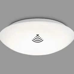 Lámpara de techo LED con sensor Elipso IP44 4.000K Ø38cm