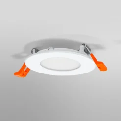 Lámpara de techo LED empotrable en techo SLIM de OSRAM, Ø 9 cm, 3000 K, blanco