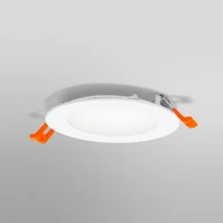 Lámpara de techo LED empotrable OSRAM SLIM, Ø 12 cm, 4000 K, blanco