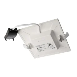 Lámpara de techo LED empotrable Alya blanca 18 x 18 cm 2700 K