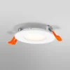 Lámpara de techo LED empotrable en techo SLIM de OSRAM, Ø 9 cm, 3000 K, blanco
