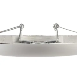Lámpara de techo LED empotrable Zaurak, blanca, redonda, Ø 22 cm