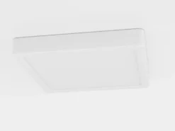 Lámpara de techo LED Fueva 5 IP44 3000K blanco 21x21cm