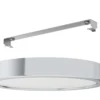 Lámpara de techo LED Fueva 5 IP44 3000K cromo Ø21cm