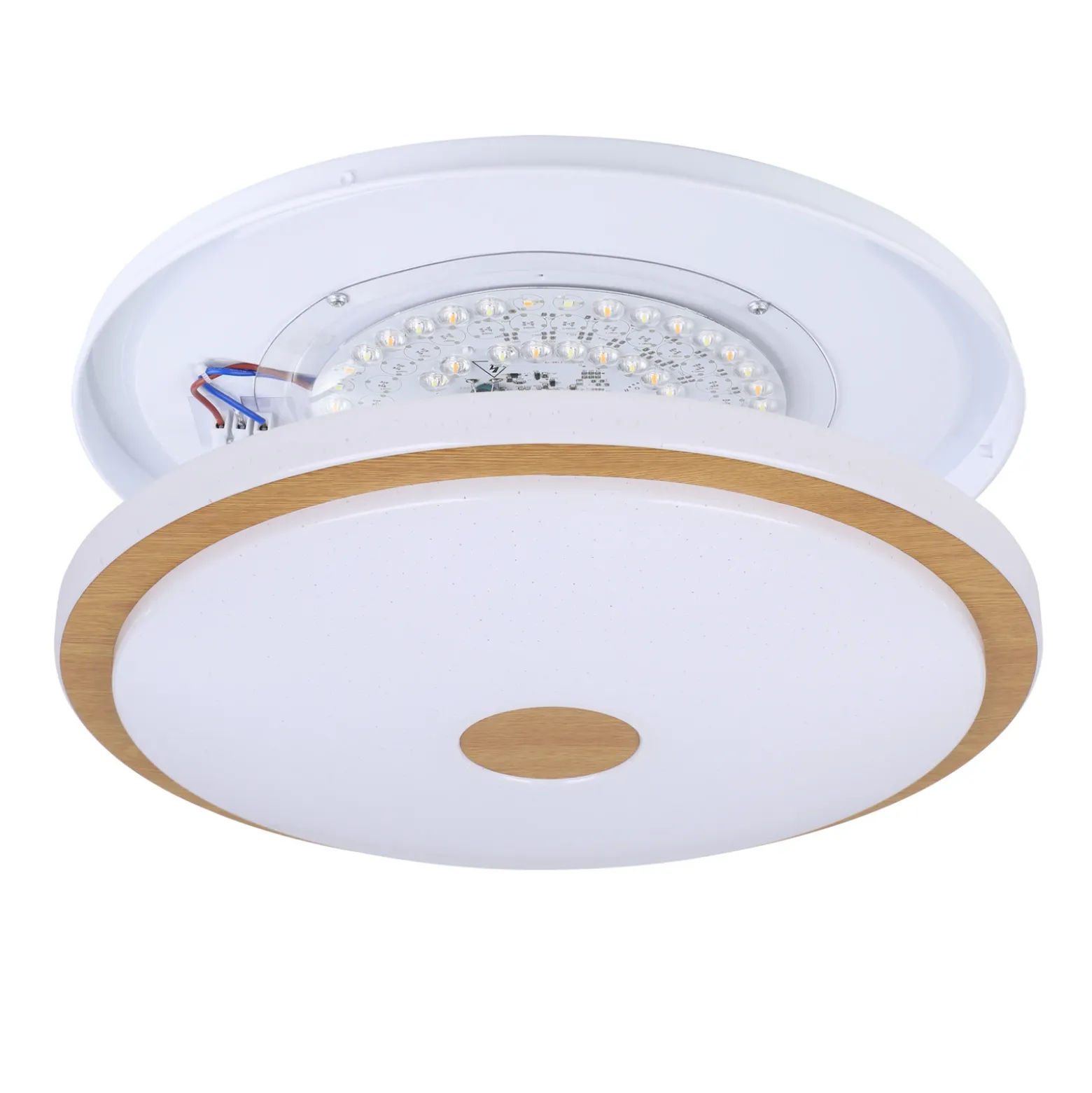 Lámpara de techo LED Lanciano 1 con control remoto Ø38cm