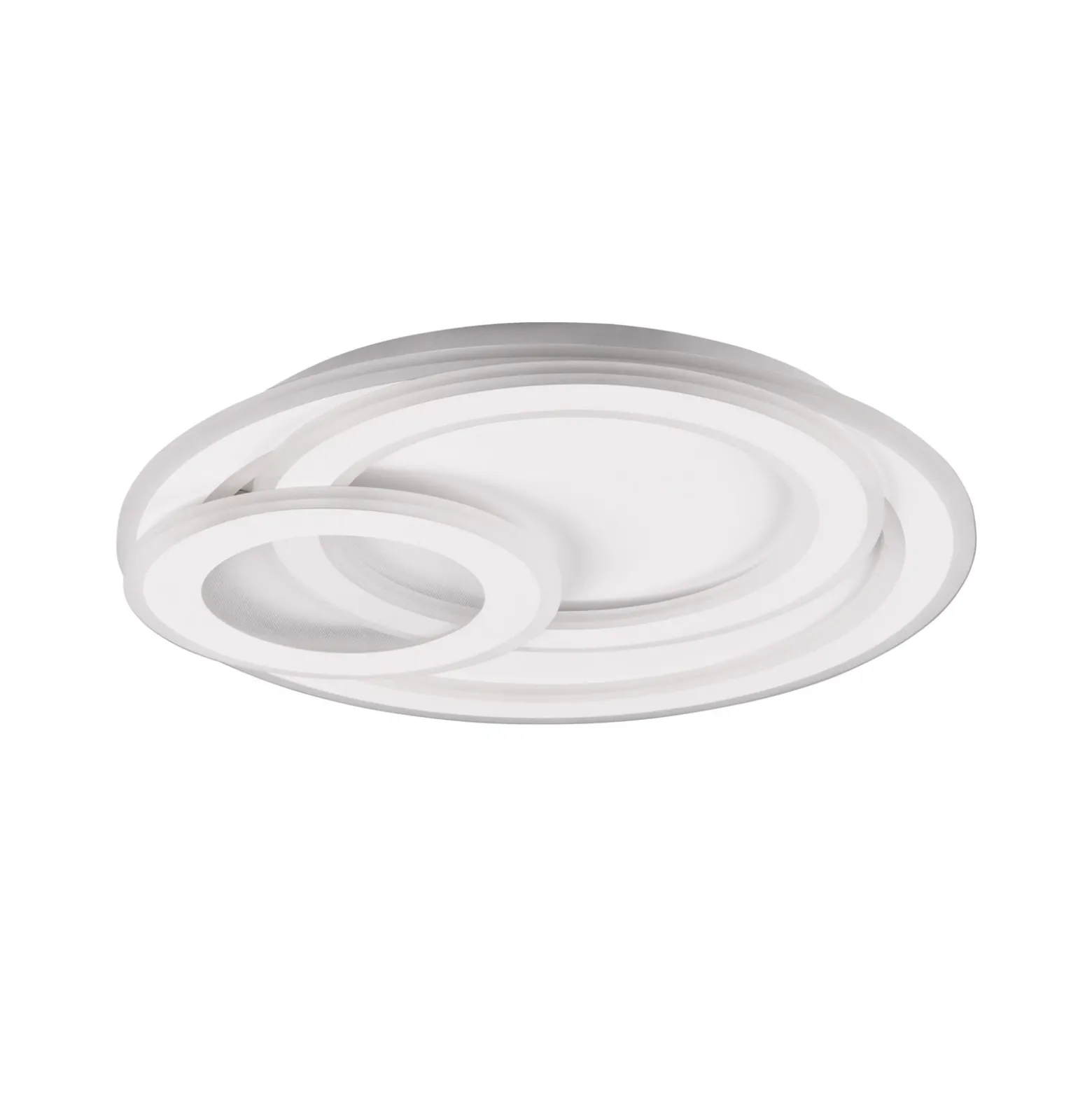 Lámpara de techo LED Mita con control remoto, CCT, redonda