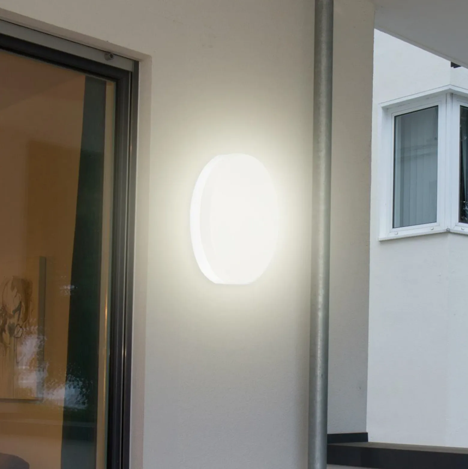 Lámpara de techo LED Naxo Sensor Gen. 2, blanca, plástico
