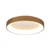 Lámpara de techo LED Niseko II CCT control remoto Ø78cm color oro