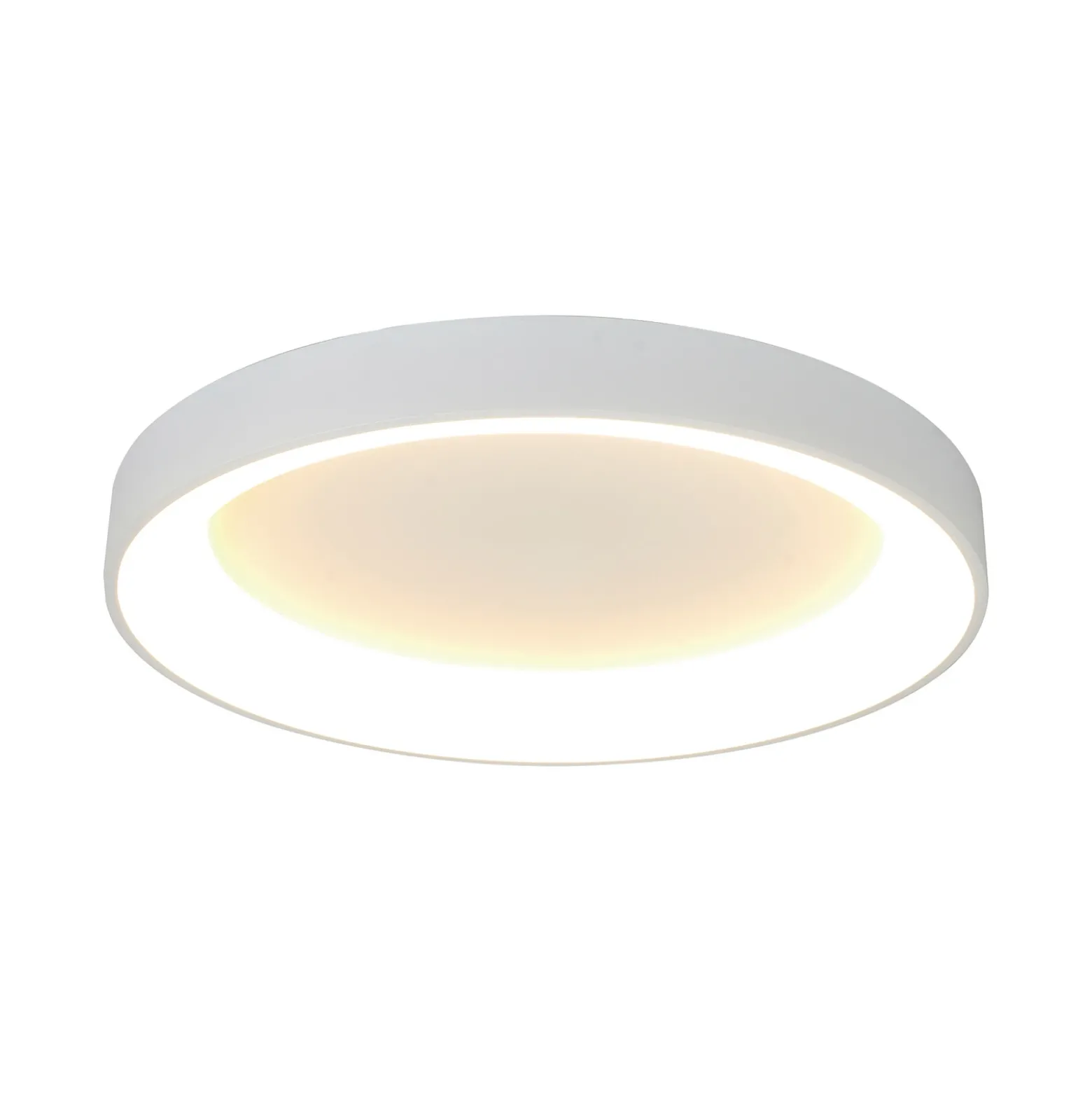 Lámpara de techo LED Niseko II, CCT, control remoto, Ø 50 cm, blanco