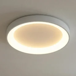 Lámpara de techo LED Niseko II, CCT, control remoto, Ø 65 cm, blanco