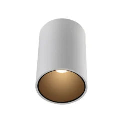 Lámpara de techo LED para baño PURE Point, blanca, Ø 6 cm, metal, IP44
